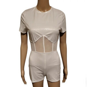 KTOO Women's Romper - Cream (Size M)